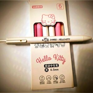 Hello Kitty 6 Pack of Pens